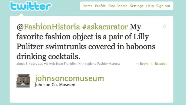 Because the web was designed to deliver riveting pieces of information such as this. The first ever Ask-a-Curator Day on Twitter was enlightening.