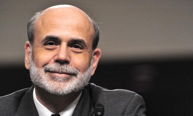 US Federal Reserve Board Chairman Ben Bernanke