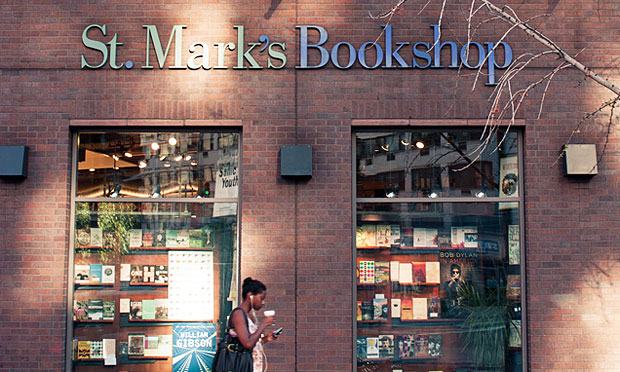 The financially struggling St. Mark's Bookshop in the East Village will stay open after its landlord Cooper Union reduced its rent. The financially struggling St. Mark's Bookshop in the East Village will stay open after its landlord Cooper Union reduced its rent.