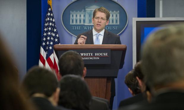 Press Secretary Jay Carney