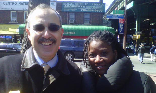 NYC demographer-in-chief Joseph Salvo, with Stacey Cumberbatch, the City Census Coordinator