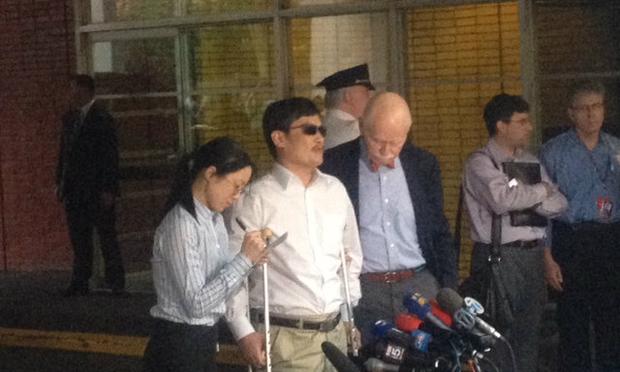 Chen Guangcheng arrives in the U.S.