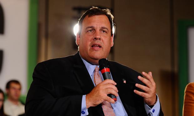 Republican Gov. Chris Christie of New Jersey.