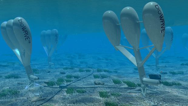 bioWAVE Ocean-Wave Energy System, prototype.