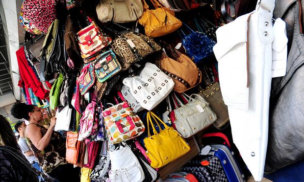 Counterfeit bags in Chinatown Counterfeit bags in Chinatown