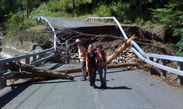 Bridges and dams were ruined in the Catskills due to Tropical Storm Irene. Bridges and dams were ruined in the Catskills due to Tropical Storm Irene.