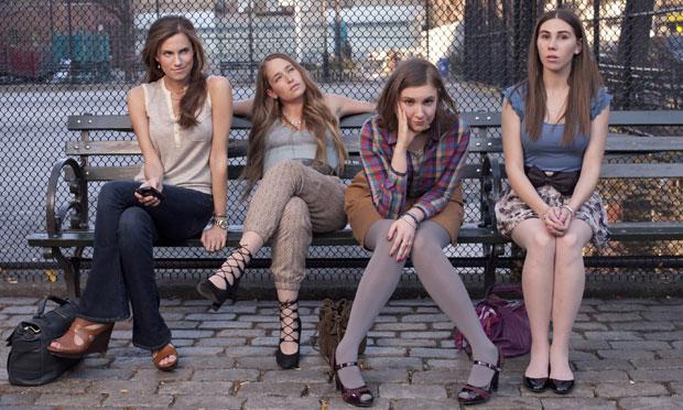 The 'Girls': Allison Williams, Jemima Kirke, Lena Dunham, Zosia Mamet. The 'Girls': Allison Williams, Jemima Kirke, Lena Dunham, Zosia Mamet.