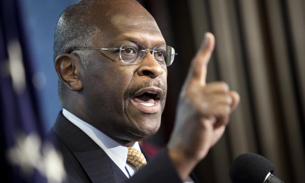 Talk show host and conservative Herman Cain