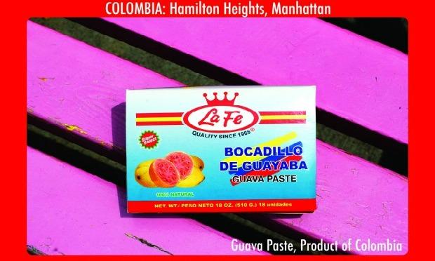 Artist Hidemi Takagi found this Colombian guava paste in Hamilton Heights, Manhattan. Artist Hidemi Takagi found this Colombian guava paste in Hamilton Heights, Manhattan.