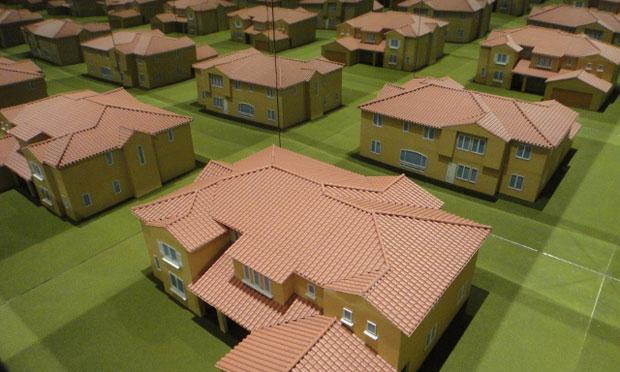 At the Museum of Modern Art: A thoughtful exhibit looks at the ways in which the U.S. might rethink it's cities. Shown above: A piece by architect Teddy Cruz examines how to adapt suburban housing. At the Museum of Modern Art: A thoughtful exhibit looks at the ways in which the U.S. might rethink it's cities. Shown above: A piece by architect Teddy Cruz examines how to adapt suburban housing.
