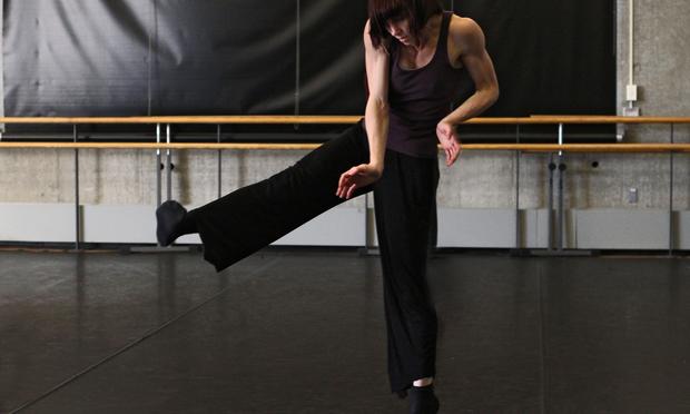 Dancer Emily Pope-Blackman of the Tiffany Mills Company.