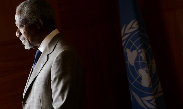 UN-Arab League envoy Kofi Annan.