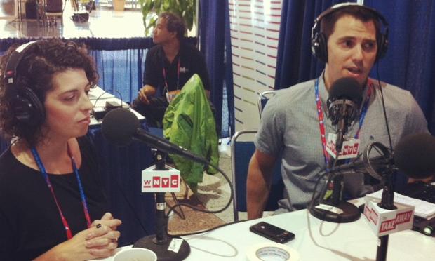 WNYC live from Radio Row at the RNC