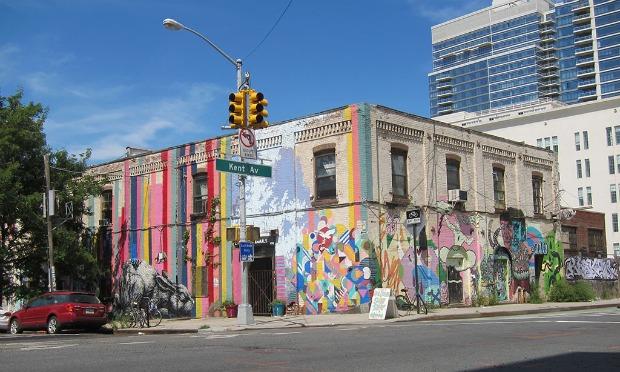 Monster Island, one of the last scruffy art spaces by the Williamsburg waterfront, now dominated by condos. Monster Island, one of the last scruffy art spaces by the Williamsburg waterfront, now dominated by condos.