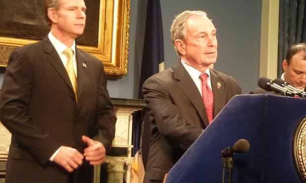 Mayor Michael Bloomberg and Staten Island District Attorney Dan Donovan