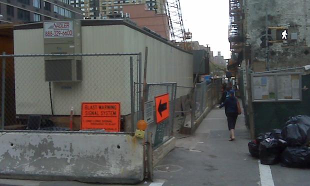 The MTA's proposing to widen all sidewalks to at least seven feet. The MTA's proposing to widen all sidewalks to at least seven feet.