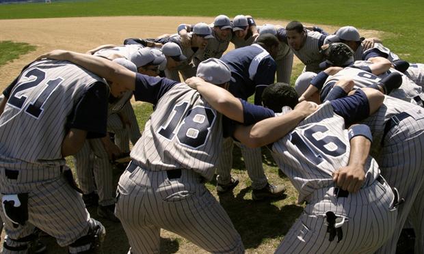 Coach gets the team fired up nessen_huddle.jpg