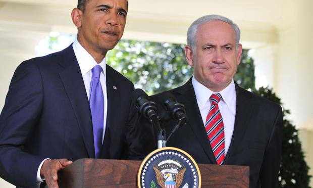 President Barack Obama makes a statement with Israeli Prime Minister Benjamin Netanyahu