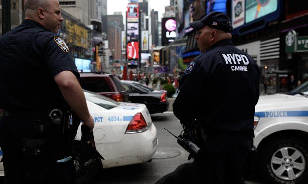 NYPD in Times Square