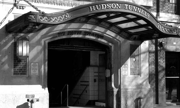 PATH/Port Authority Trans-Hudson Christopher Street Station/originally Hudson & Manhattan Railroad entrance, 137 Christopher St., bet Hudson and Greenwich Sts. N Side. 1912 PATH/Port Authority Trans-Hudson Christopher Street Station/originally Hudson & Manhattan Railroad entrance, 137 Christopher St., bet Hudson and Greenwich Sts. N Side. 1912