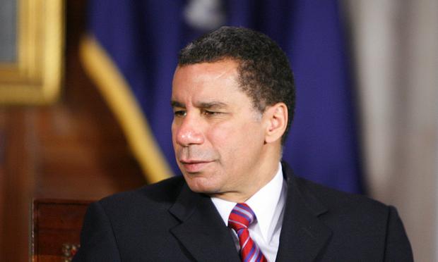 Governor Paterson at the June 16 meeting with legislative leaders