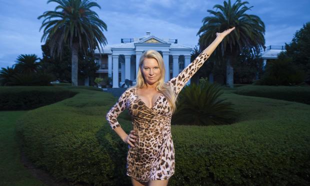 Jackie Siegel in “The Queen of Versailles,” a Magnolia Pictures release.