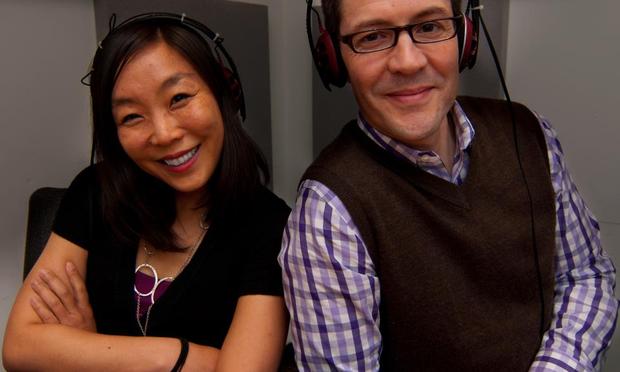Kristen Meinzer and Rafer Guzman, Movie Date hosts.