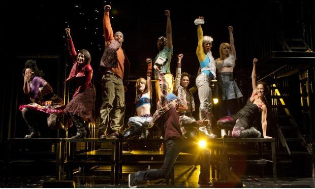 The cast of the newly-revamped 'Rent' Off-Broadway. The cast of the newly-revamped 'Rent' Off-Broadway.