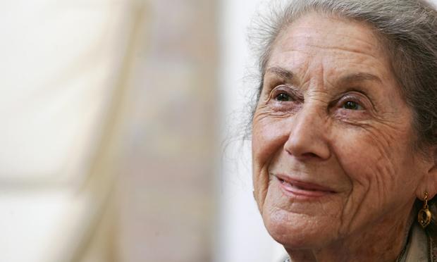 South African novelist Nadine Gordimer in 2006.