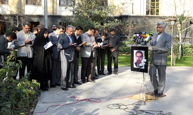 Iran's top nuclear negotiator Saeed Jalili speaks during a press conference in Tehran on December 4, 2010.