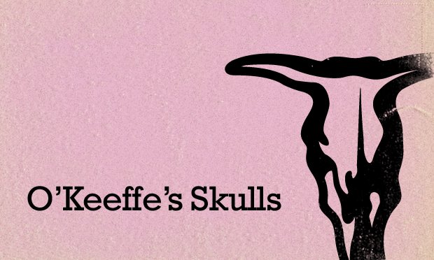 Georgia O'Keeffe's Cow Skulls feature card