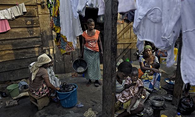 Kayayo girls in Ghana live in communal settings that require the least amount of rent, often near or on top of the city dump.