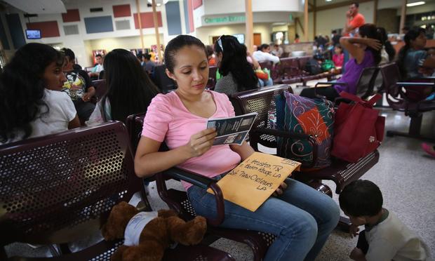 Central Americans Freed By Border Patrol Depart For Destinations Around The U.S.