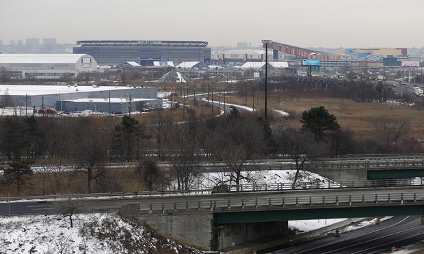 MetLife Stadium in East Rutherford, New Jersey, host of this year's Super Bowl