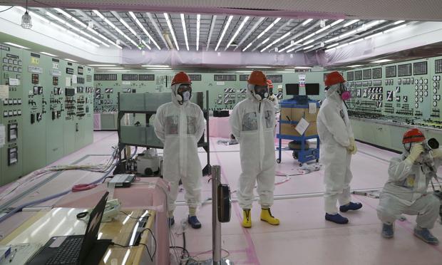 The central operating control room of the No. 1 and No. 2 reactors is opened to the media by Tokyo Electric Power Co. (TEPCO) at the crippled Fukushima Daiichi power plant The central operating control room of the No. 1 and No. 2 reactors is opened to the media by Tokyo Electric Power Co. (TEPCO) at the crippled Fukushima Daiichi power plant