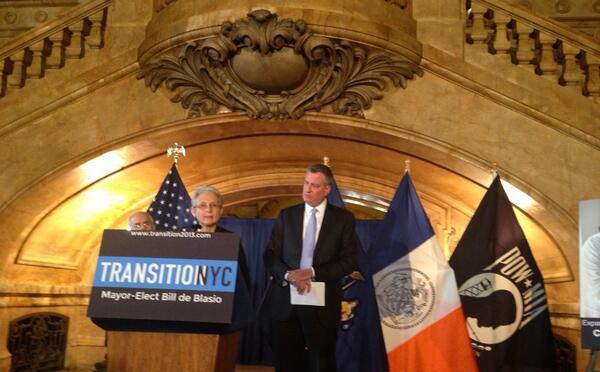 Mayor-elect Bill de Blasio announced the appointment of Lilliam Barrios-Paoli as deputy mayor for health and human services.