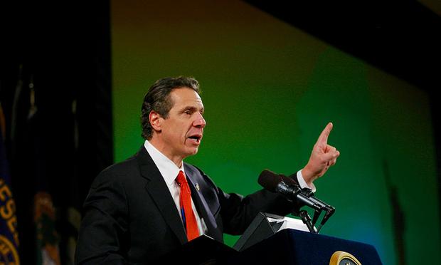 Governor Andrew Cuomo during his election-year State of the State address in January.