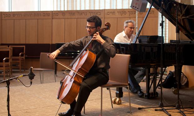 Eddie Pogossian and Christopher O'Riley play 'Prayer,' From Jewish Life by Ernst Bloch. Eddie Pogossian and Christopher O'Riley play 'Prayer,' From Jewish Life by Ernst Bloch.