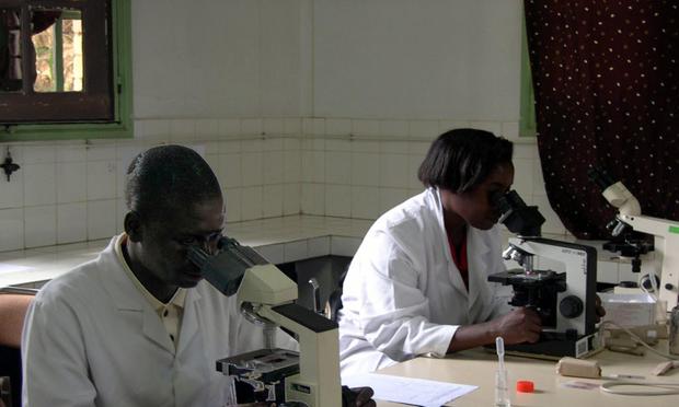Researchers in a laboratory in the Madagascan capital Antananarivo in Sept. 2004. The Pasteur Institute of Madagascar hosted training for scientists from 9 other African counties with plague. Researchers in a laboratory in the Madagascan capital Antananarivo in Sept. 2004. The Pasteur Institute of Madagascar hosted training for scientists from 9 other African counties with plague.