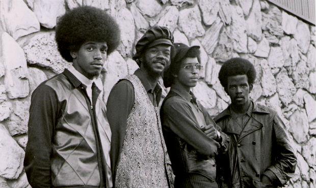 The Lumpen, 1970. Left to right: James Mott, Bill Calhoun, Michael Torrance, and Clark Bailey. The Lumpen, 1970. Left to right: James Mott, Bill Calhoun, Michael Torrance, and Clark Bailey.