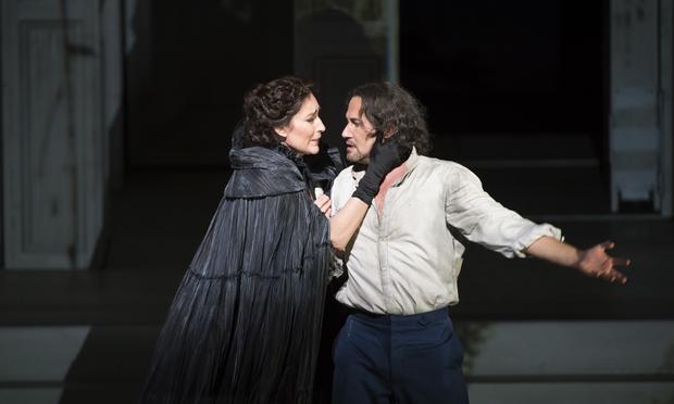 Mariusz Kwiecien as Don Giovanni and Véronique Gens as Donna Elvira in the Royal Opera House production of 'Don Giovanni' Mariusz Kwiecien as Don Giovanni and Véronique Gens as Donna Elvira in the Royal Opera House production of 'Don Giovanni'