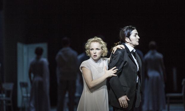 Katerina Kaméus plays Orfeo; Kerstin Avemo plays Euridice; and Mia Karlsson is Amore in Glucks 'Orfeo ed Euridice' Katerina Kaméus plays Orfeo; Kerstin Avemo plays Euridice; and Mia Karlsson is Amore in Glucks 'Orfeo ed Euridice'