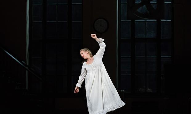 Mezzo Diana Damrau as Amina in 'La Sonnambula.' Mezzo Diana Damrau as Amina in 'La Sonnambula.'