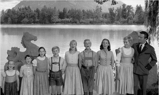 A scene from the film 'The Sound of Music,' starring Julie Andrews and Christopher Plummer, released by 20th Century Fox in 1965. A scene from the film 'The Sound of Music,' starring Julie Andrews and Christopher Plummer, released by 20th Century Fox in 1965.