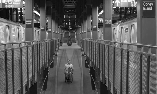 A still from the short film 'The Commute,' directed by Jake McCafee and featured in the 2014 ReelAbilities film festival.