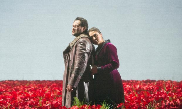 Ildar Abdrazakov as Prince Igor Svyatoslavich and Oksana Dyka as Yaroslavna in Borodin's Ildar Abdrazakov as Prince Igor Svyatoslavich and Oksana Dyka as Yaroslavna in Borodin's