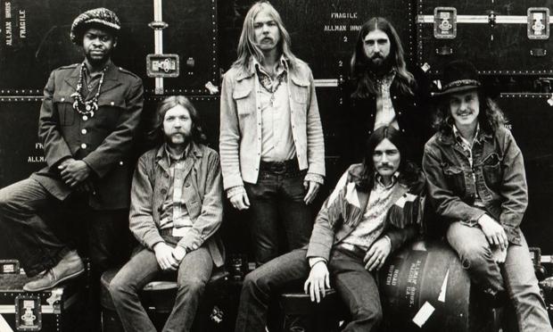 The original Allman Brothers Band, as pictured on the cover of 1971's 'Live At The Fillmore East' The original Allman Brothers Band, as pictured on the cover of 1971's 'Live At The Fillmore East'