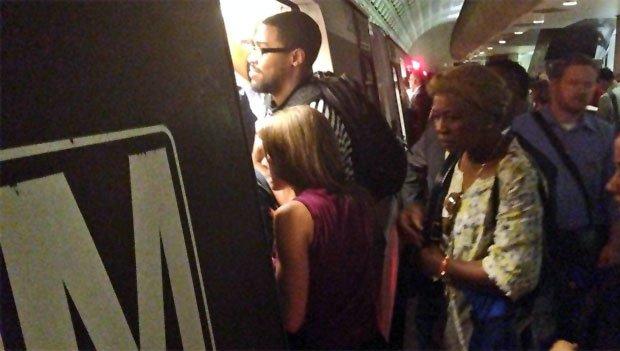 The start of Silver Line service has meant fewer, more crowded trains on the Blue Line.
