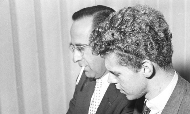 Karl Haas, host of Adventures in Good Music, with pianist Van Cliburn