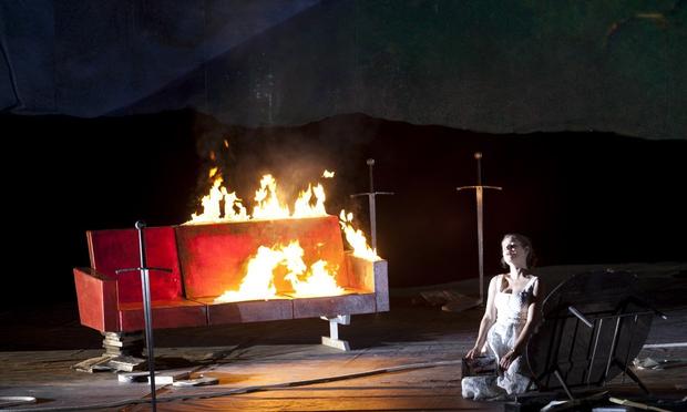 Chausson's 'King Arthur' from the Bastille Opera in Paris. Chausson's 'King Arthur' from the Bastille Opera in Paris.